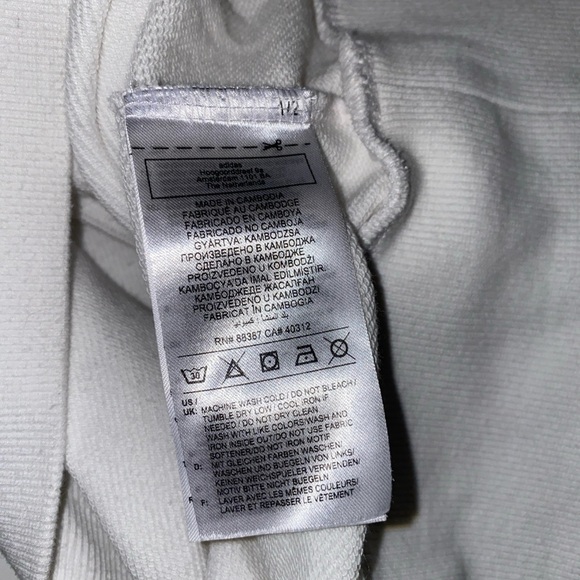 Adidas Basketball Trae Young Illusion White Hoodie Rare - Unisex Small - Picture 7 of 8